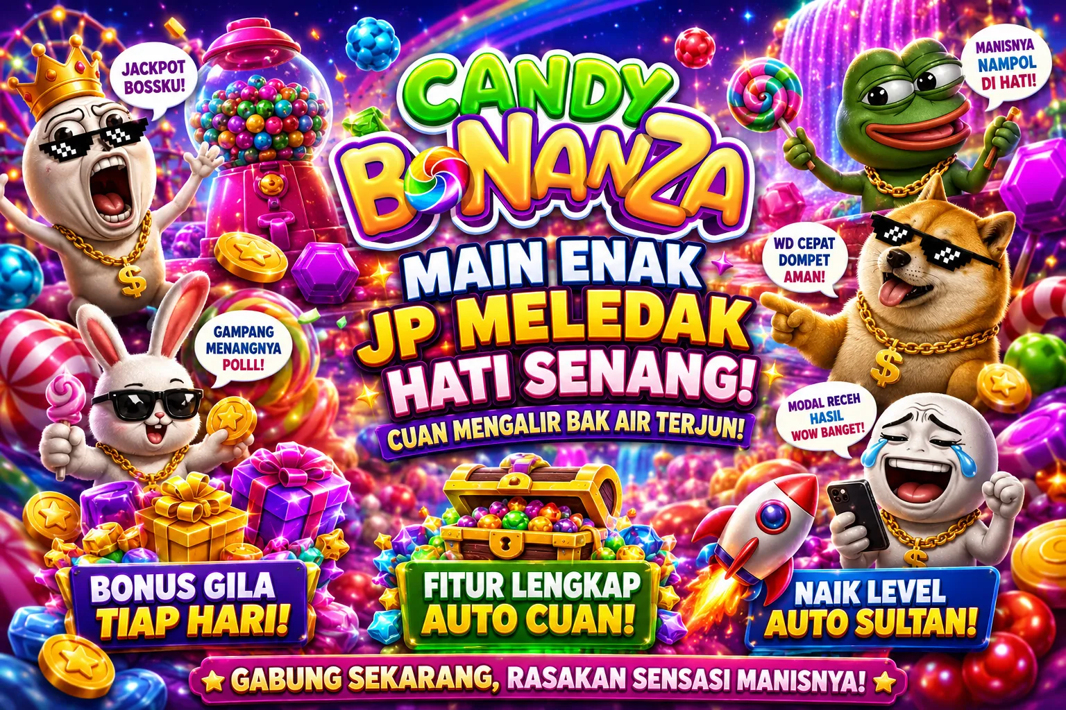 Jadikan SJO138 sebagai tempat favorit barumu! Nikmati waktu luang dengan deretan game seru yang siap menghibur dan memberikan pengalaman bermain optimal.